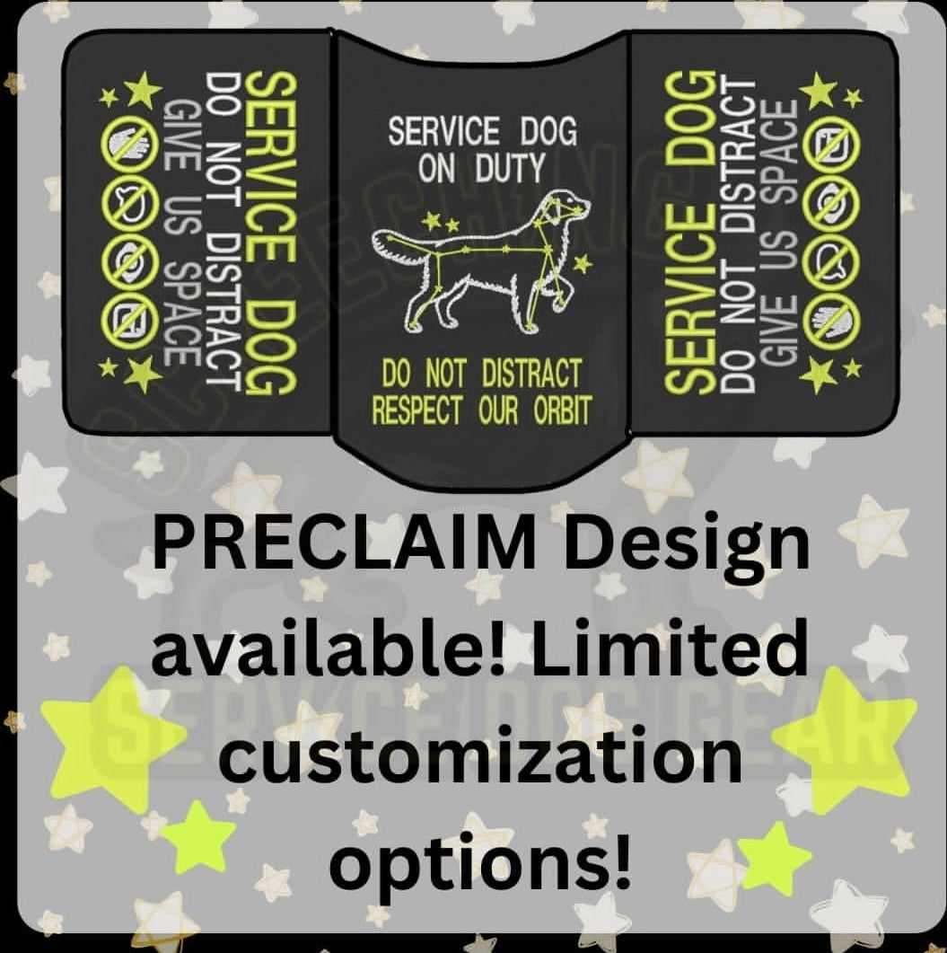 PRECLAIM space/constellation vest.